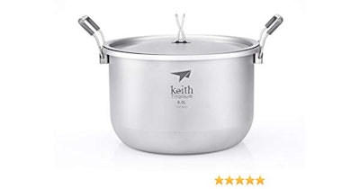 Amazon.com: Keith Titanium Ti8301 Pot - 6.0 L: Kitchen & Dining