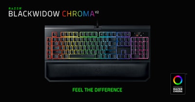 Razer BlackWidow Chroma V2 Orange - Mechanical Keyboard