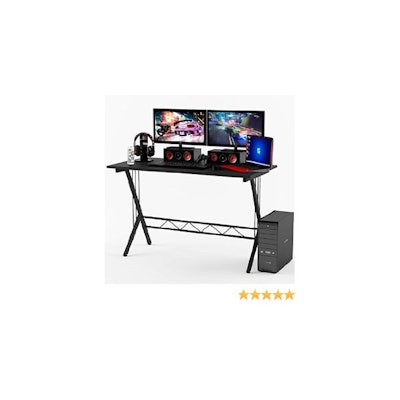 Amazon.com - Gaming Desk Table Durable Workstation for Kids Room, Home Office, D
