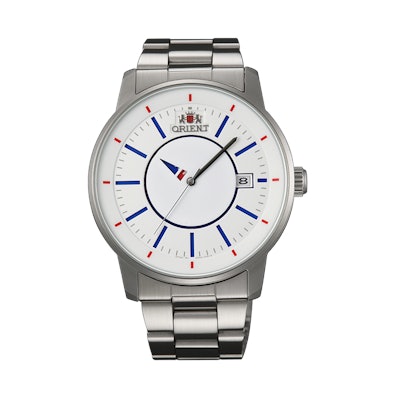 Orient Disk Sport Watch (Blue and Red)