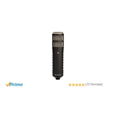 Amazon.com: Rode Procaster Broadcast Dynamic Vocal Microphone: Musical Instrumen