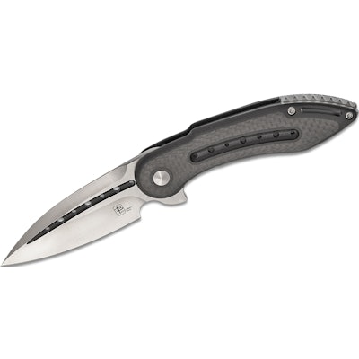 Begg Knives Steelcraft Series Mini Glimpse Flipper Knife 3.125" S35VN Satin Blad