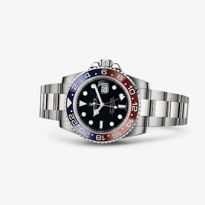 Rolex GMT-Master II Watch: 18 ct white gold – 116719BLRO