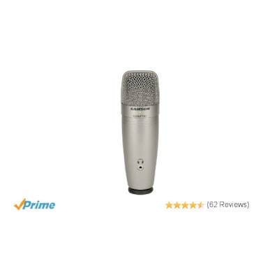 Amazon.com: Samson C01U Pro USB Studio Condenser Microphone: Musical Instruments