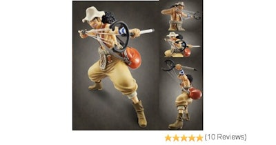 Amazon.com: Megahouse One Piece Portrait of Pirates: Usop Ex Model PVC Figure: T
