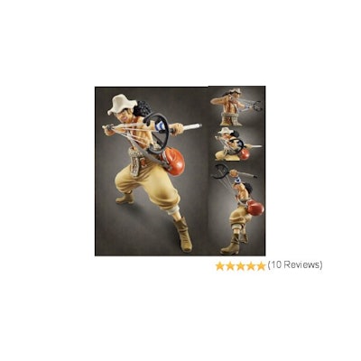 Amazon.com: Megahouse One Piece Portrait of Pirates: Usop Ex Model PVC Figure: T