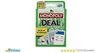 Amazon.com: Monopoly Deal Card Game: Toys & Games