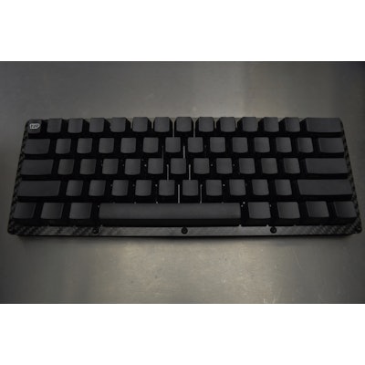 DIY LJD61UP Keyboard - Carbon Fiber Black, 1Up Keyboards