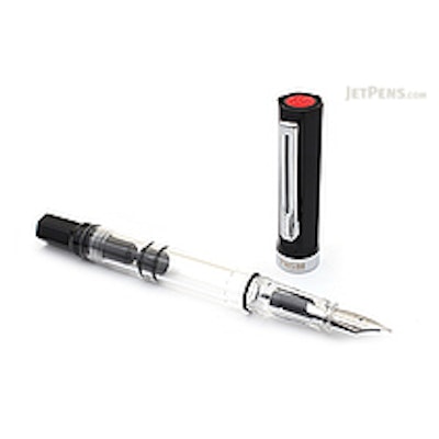 TWSBI ECO Black Fountain Pen - Extra Fine Nib
