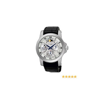 Amazon.com: Seiko Mens PREMIER Analog Business Quartz Watch (Imported) SRX011P2: