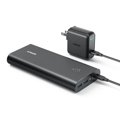 Anker |  PowerCore+ 26800 PD & PowerPort+ 1 Wall Charger