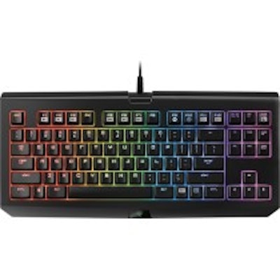 Razer BlackWidow Tournament Edition Chroma Gaming Keyboard Black RZ03-01430100-R