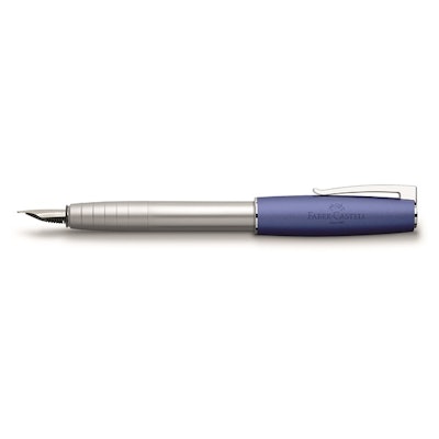 
	Faber-Castell - Fountain pen LOOM metallic blue fine
