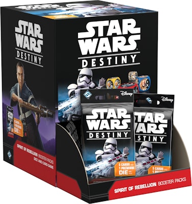Star Wars: Desting - Spirit of Rebellion Booster Pack Box