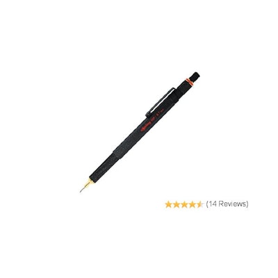 Amazon.com : Rotring 800 Mechanical Pencil 0.7Mm Black : Office Products