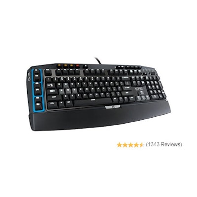 Amazon.com: Logitech  G710 Blue Mechanical Gaming Keyboard with Cherry MX Blue S