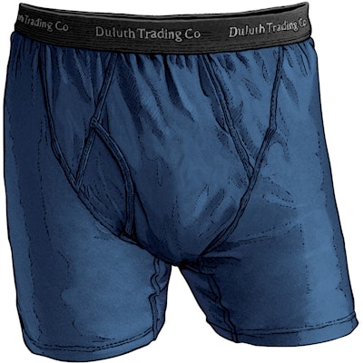 Men's Buck Naked Performance Boxer Briefs - Duluth Trading