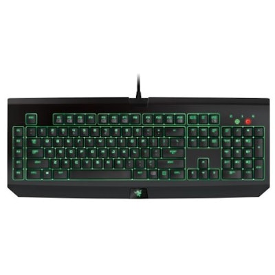 Razer Black Widow Ultimate 2014 Stealth Edition Elite Mechanical Gaming Keyboard