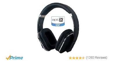 Amazon.com: August EP650 Bluetooth Wireless Stereo NFC Headphones (Black): Elect