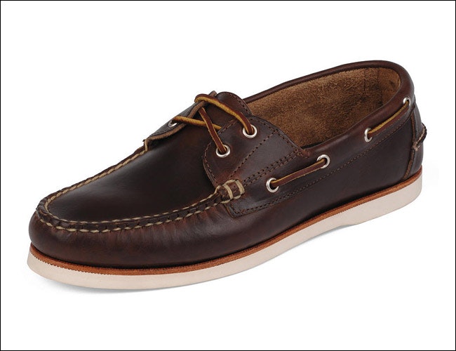 high end boat shoes
