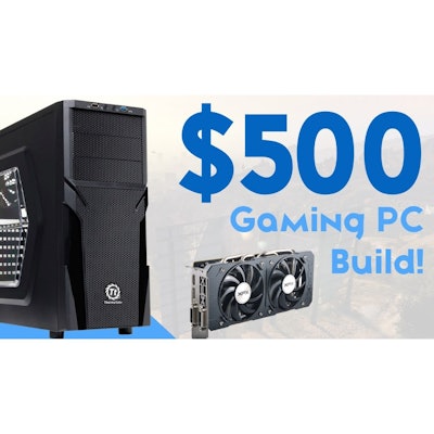 $500 GAMING PC BUILD 2016 [1080P ULTRA!] - YouTube