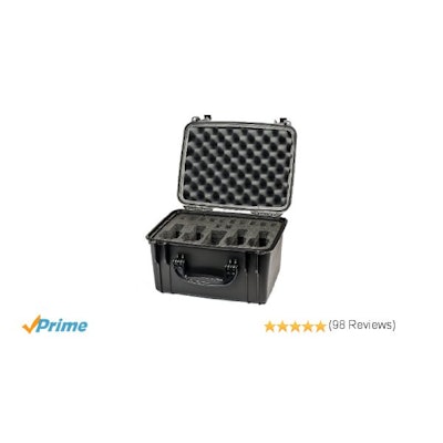 Amazon.com : Seahorse SE540 Protective Range Case (Black) : Pistol Cases : Sport