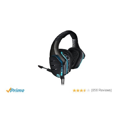 Amazon.com: Logitech G633 Artemis Spectrum RGB 7.1 Surround Sound Gaming Headset