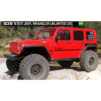
		Axial Racing - 	SCX10 II™ 2017 Jeep® Wrangler Unlimited CRC 1/10th Scale Elec