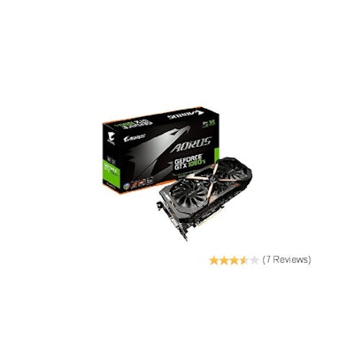 Gigabyte AORUS GeForce GTX 1080 Ti 11GB Graphic Cards GV-N108TAORUS-11GD: Amazon
