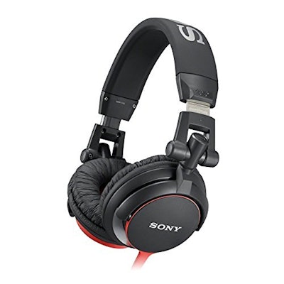 Sony MDR-V55 DJ Stereo Headphones - Red: Amazon.co.uk: Electronics