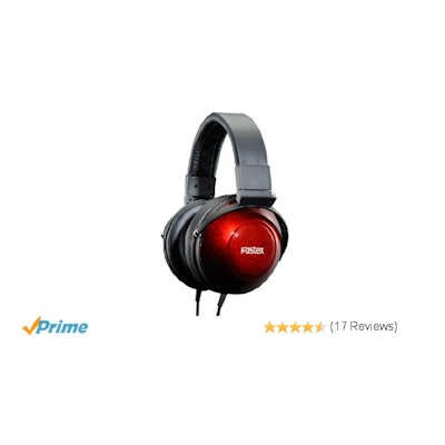 Amazon.com: Fostex USA 25-Ohms TH900 Premium Stereo Headphones with Japanese Lac
