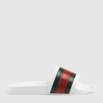 Gucci Men - Rubber slide sandal - 308234GIB109079