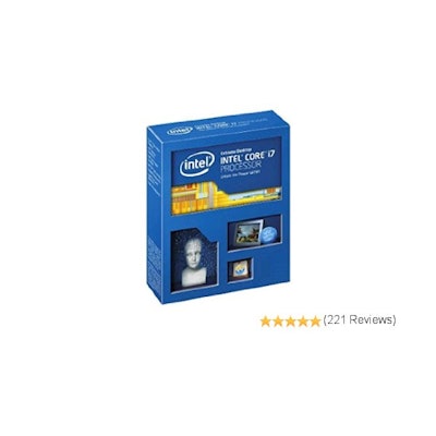 Intel Core i7-5820K Haswell-E 6-Core 3.3GHz LGA 2011-v3 140W Desktop
