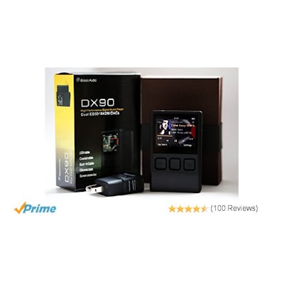 Amazon.com : iBasso DX90 High Resolution Dual Sabre ES9018K2M DACs with Extreme