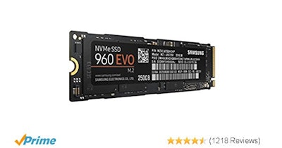 Samsung 960 EVO Series - 250GB