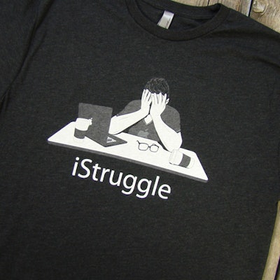 iStruggle | Tri-Blend Men's T-Shirt — Epic Pants