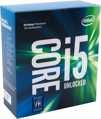 Intel Core i5-7600K Kaby Lake Quad-Core 3.8 GHz LGA 1151 91W BX80677I57600K Desk