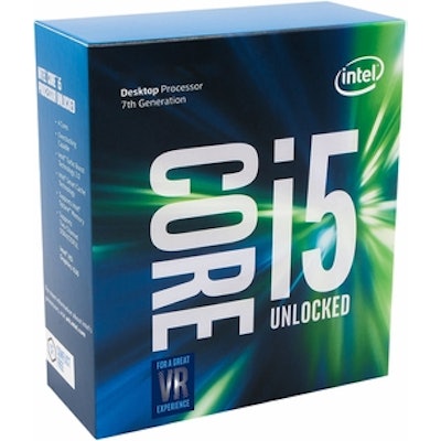 Intel Core i5-7600K Kaby Lake Quad-Core 3.8 GHz LGA 1151 91W BX80677I57600K Desk