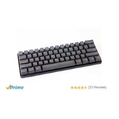 Amazon.com: Mechanical Keyboard - KBC Poker 3 - Black Case - PBT Keycaps - Cherr