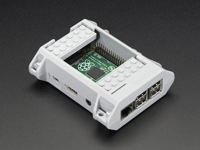 SmartiPi Kit - LEGO® Compatible Case for Raspberry Pi B+ / Pi 2 [Gray] ID: 2447