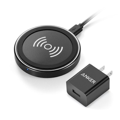 Anker - 12W PowerPort Wireless Qi Charger  (works with iPhone 8 & X)