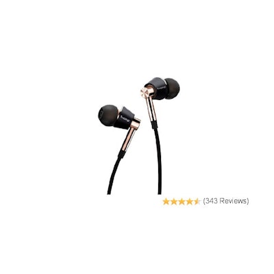 1MORE Triple Driver In-Ear Headphones with In-line Microphone and Re