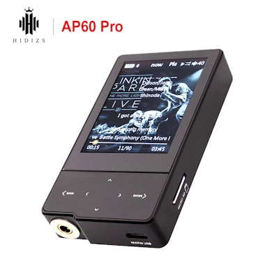 HIDIZS AP60 Pro Bluetooth Portable Mini Hi Res Music Player MP3 with ES9118C DAC