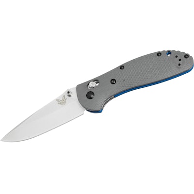 Benchmade Griptilian Folding Knife 3.45" CPM-20CV Satin Drop Point Plain Blade, 