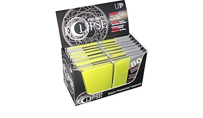 Amazon.com: Ultra Pro Pro-Matte Eclipse Yellow Standard Size Deck Protector Slee