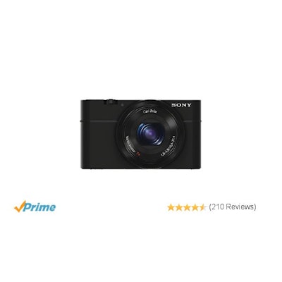 Sony DSC-RX100 Fotocamera Digitale Compatta, Cyber-shot, Sensore CMOS Exmor R da