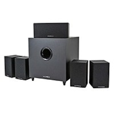 Monoprice Premium 5.1-Ch. Home Theater System with Subwoofer