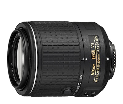 AF-S DX NIKKOR 55-200mm f/4-5.6G ED VR II| Interchangeable Lens for Nikon DSLR C