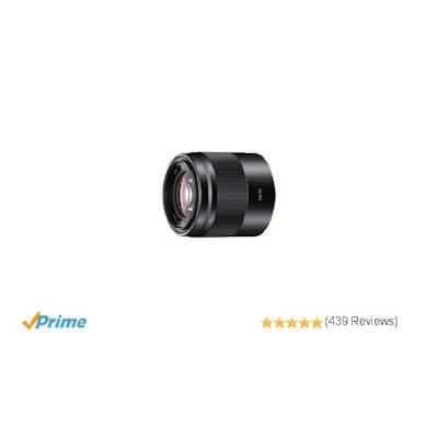 Amazon.com : Sony SEL50F18 50mm f/1.8 Lens for Sony E Mount Nex Cameras (Black) 