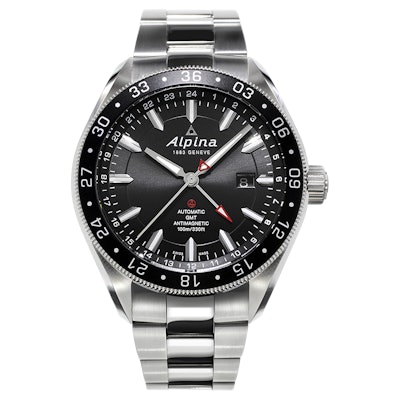Alpina Alpiner 4 Automatic GMT (ref. AL-550G5AQ6B) | ALPINA WATCHES (Official)